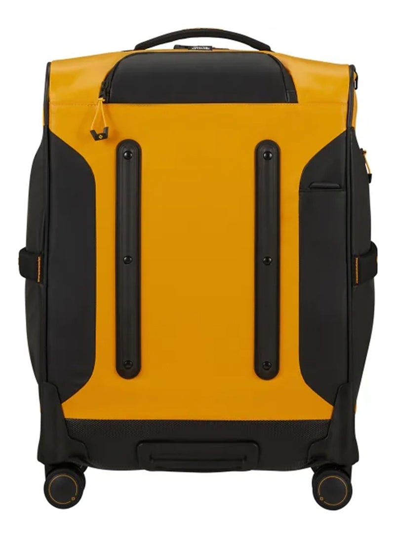 Samsonite Ecodiver Suitcase Cabin Size 55 cm / 20 inch, 4 Spinner Wheels, 100% Recycled Pet, Yellow|ID Tag|Front Pocket Compartment|TSA Lock|Water Resistant Material - 3 Years International Warranty - Image 4